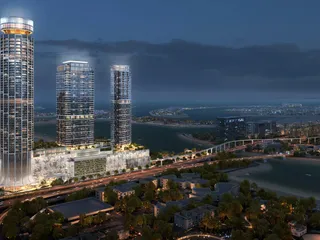 Высотная резиденция Palm Beach Tower от Nakheel, с прямым выходом на пляж рядом с Дубай Марина и Бурдж Халифа, Palm Jumeirah, Дубай, ОАЭ