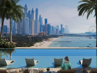 Высотная резиденция Palm Beach Tower от Nakheel, с прямым выходом на пляж рядом с Дубай Марина и Бурдж Халифа, Palm Jumeirah, Дубай, ОАЭ