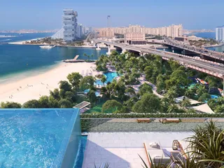 Высотная резиденция Palm Beach Tower от Nakheel, с прямым выходом на пляж рядом с Дубай Марина и Бурдж Халифа, Palm Jumeirah, Дубай, ОАЭ