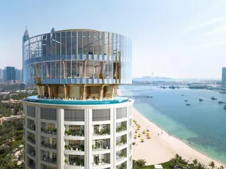 Высотная резиденция Palm Beach Tower от Nakheel, с прямым выходом на пляж рядом с Дубай Марина и Бурдж Халифа, Palm Jumeirah, Дубай, ОАЭ