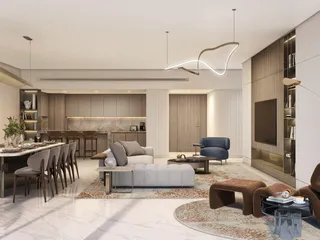 Высотная резиденция Palm Beach Tower от Nakheel, с прямым выходом на пляж рядом с Дубай Марина и Бурдж Халифа, Palm Jumeirah, Дубай, ОАЭ