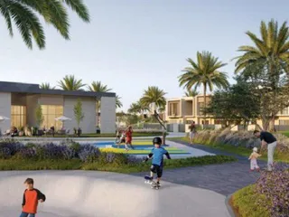 Жилой комплекс Orania с парками и пляжем недалеко от достопримечательностей, район The Valley, Дубай, ОАЭ