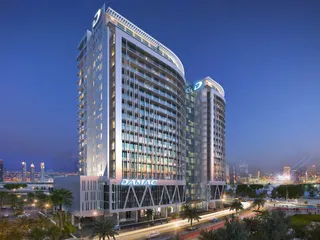 Элитная резиденция Majestine с бассейном и садами в центре района Business Bay, Дубай, ОАЭ