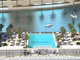 Резиденция Prive с детским клубом и спа-зоной на берегу гавани в районе Business Bay, Дубай, ОАЭ