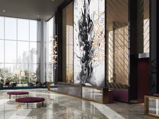 Жилой комплекс Aykon Heights с видом на гавань, водный канал и город, Business Bay, Дубай, ОАЭ