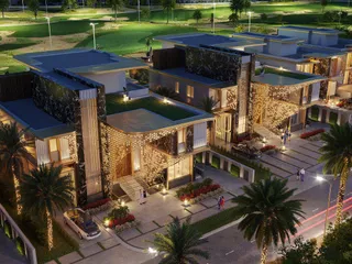 Живописная резиденция Gems Estates рядом с гольф-клубом, район Damac Hills, Дубай, ОАЭ