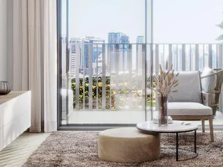 Жилой комплекс The Portman с бассейном и зонами отдыха недалеко от Бурдж-Халифа и Дубай Марина, JVC, Дубай, ОАЭ