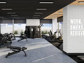 Жилой комплекс The Portman с бассейном и зонами отдыха недалеко от Бурдж-Халифа и Дубай Марина, JVC, Дубай, ОАЭ