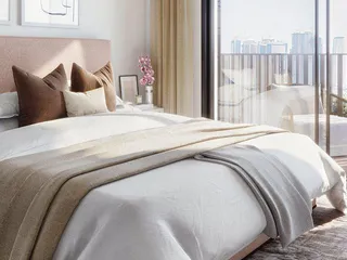 Жилой комплекс The Portman с бассейном и зонами отдыха недалеко от Бурдж-Халифа и Дубай Марина, JVC, Дубай, ОАЭ