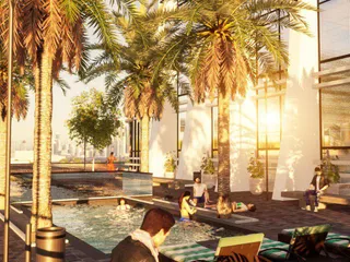 Высотная резиденция Cloud Tower с бассейнами и спортивными площадками в центре города, JVT, Дубай, ОАЭ