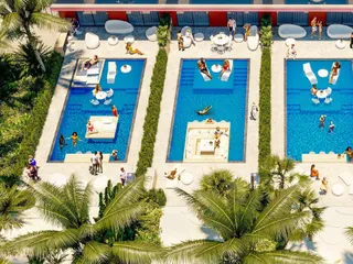 Жилой комплекс с собственным пляжем, ресторанами и клубами для вечеринок, The World Islands, Дубай, ОАЭ