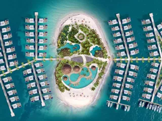 Плавучие виллы с подводными нижними этажами, зонами отдыха и джакузи, The World Islands, Дубай, ОАЭ
