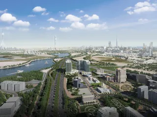 Современный жилой комплекс Creek Views 2 рядом с торговыми центрами, магазинами и станцией метро, Al Jaddaf, Дубай, ОАЭ