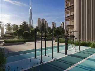 Новая высотная резиденция The Edge с бассейнами и панорамным видом рядом с достопримечательностями, Business Bay, Дубай, ОАЭ