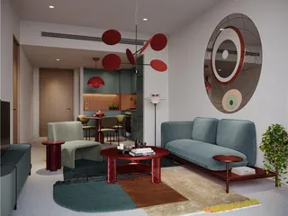 Новая высотная резиденция The Edge с бассейнами и панорамным видом рядом с достопримечательностями, Business Bay, Дубай, ОАЭ