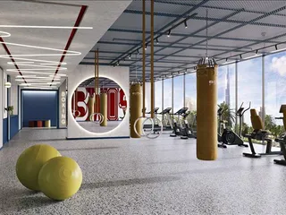 Новая высотная резиденция The Edge с бассейнами и панорамным видом рядом с достопримечательностями, Business Bay, Дубай, ОАЭ