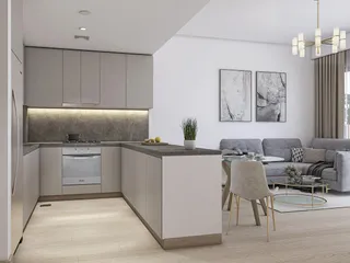 Современная резиденция Amber с бассейнами и ресторанами рядом с автомагистралью и станцией метро, район Jebel Ali Village, Дубай, ОАЭ