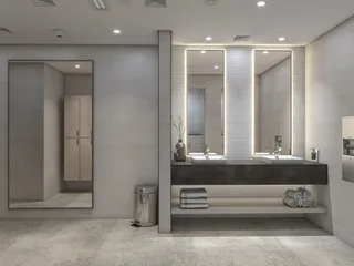 Современная резиденция Amber с бассейнами и ресторанами рядом с автомагистралью и станцией метро, район Jebel Ali Village, Дубай, ОАЭ