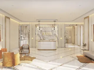 Современная резиденция Amber с бассейнами и ресторанами рядом с автомагистралью и станцией метро, район Jebel Ali Village, Дубай, ОАЭ