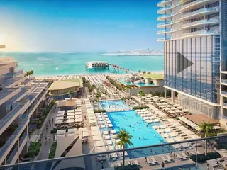 Высотная резиденция Five Luxe с отелем, ресторанами и бассейнами на первой линии у моря, JBR, Дубай, ОАЭ