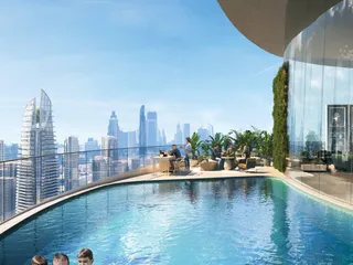 Жилой комплекс с бассейнами, аква-тренажерами и смотровой площадкой, Business Bay, Дубай, ОАЭ