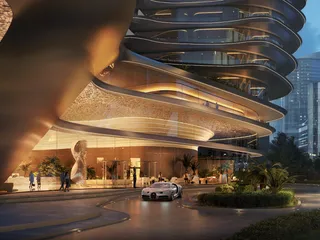 Высотный жилой комплекс Bugatti Residences с собственным пляжем рядом с яхт-клубом, Business Bay, Дубай, ОАЭ