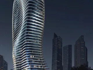 Высотный жилой комплекс Bugatti Residences с собственным пляжем рядом с яхт-клубом, Business Bay, Дубай, ОАЭ