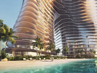 Высотный жилой комплекс Bugatti Residences с собственным пляжем рядом с яхт-клубом, Business Bay, Дубай, ОАЭ