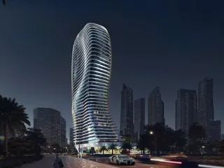 Высотный жилой комплекс Bugatti Residences с собственным пляжем рядом с яхт-клубом, Business Bay, Дубай, ОАЭ