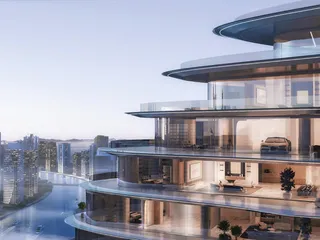 Высотный жилой комплекс Bugatti Residences с собственным пляжем рядом с яхт-клубом, Business Bay, Дубай, ОАЭ