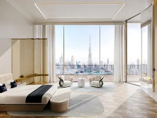 Высотный жилой комплекс Bugatti Residences с собственным пляжем рядом с яхт-клубом, Business Bay, Дубай, ОАЭ