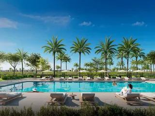 Новый комплекс элитных вилл Fairway Villas с полем для гольфа и ресторанами, Emaar South, Дубай, ОАЭ