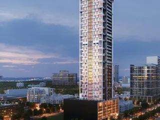 Новая резиденция House с бассейном и бизнес-центром, JVC, Дубай, ОАЭ