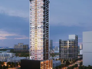 Новая резиденция House с бассейном и бизнес-центром, JVC, Дубай, ОАЭ