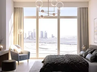 Высококачественная резиденция Creek Views 1 с бассейном рядом с международным аэропортом, Al Jaddaf, Дубай, ОАЭ