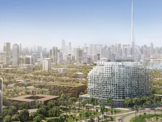 Высококачественная резиденция Creek Views 1 с бассейном рядом с международным аэропортом, Al Jaddaf, Дубай, ОАЭ