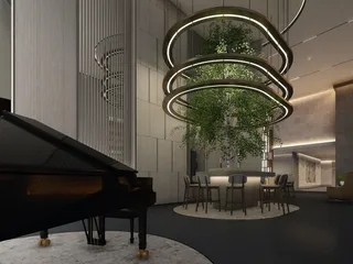 Жилой комплекс Society House с террасой, баром на крыше и четырьмя садами с панорамным видом на центр города, Downtown Dubai, Дубай, ОАЭ