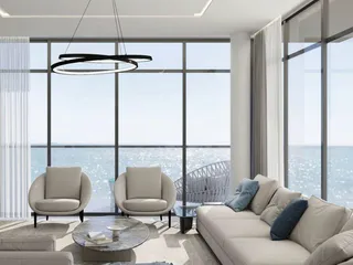 Новая резиденция на берегу моря Anwa Aria с бассейном и панорамным видом рядом с Джумейра-Бич, Maritime City, Дубай, ОАЭ