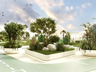 Новая резиденция Luma Park Views с бассейнами, зонами отдыха и коворкингом, JVC, Дубай, ОАЭ