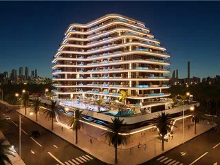 Новая резиденция Samana Portofino с бассейнами и зоной отдыха, Dubai Production City, Дубай, ОАЭ