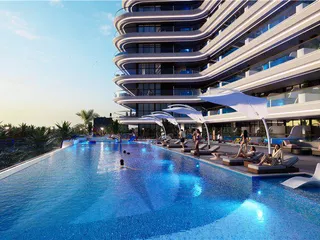 Новая резиденция Samana Portofino с бассейнами и зоной отдыха, Dubai Production City, Дубай, ОАЭ