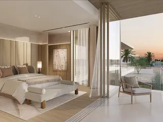 Новый комплекс вилл у воды с бассейном и видом на море Coral villas, Palm Jebel Ali, Дубай, ОАЭ