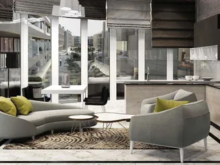 Большая охраняемая резиденция Mirdiff Hills с бассейнами и элитным отелем рядом с аэропортом и станцией метро, Mirdiff, Дубай, ОАЭ