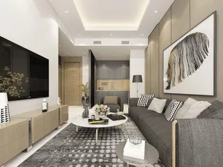 Новый высотный комплекс апартаментов с собственными бассейнами Volga Tower, JVT, Дубай, ОАЭ