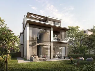 Новая закрытая резиденция Nad al Sheba Gardens с лагуной и бассейном рядом с автомагистралями, Nad Al Sheba 1, Дубай, ОАЭ