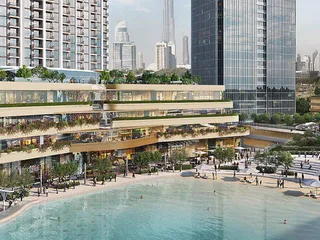 Новая высотная резиденция 360 Riverside Crescent с бассейнами и ресторанами рядом с центром города, Nad Al Sheba 1, Дубай, ОАЭ