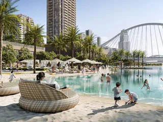 Новая резиденция Aeon с пляжем и панорамным видом рядом с яхт-клубом и Даунтаун Дубай, Creek Harbour, Дубай, ОАЭ