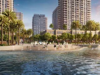 Новая резиденция Aeon с пляжем и панорамным видом рядом с яхт-клубом и Даунтаун Дубай, Creek Harbour, Дубай, ОАЭ