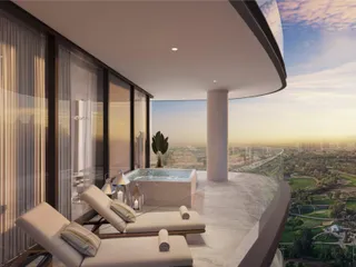 Новая высотная резиденция The Place рядом с гольф-клубами, Dubai Sports City, Дубай, ОАЭ