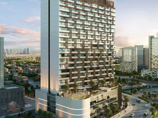 Новая высотная резиденция The Place рядом с гольф-клубами, Dubai Sports City, Дубай, ОАЭ